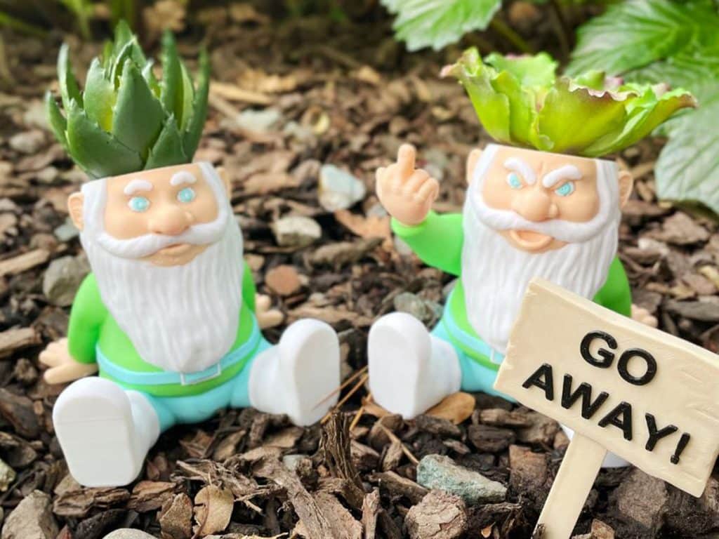 Garden Gnome Planters