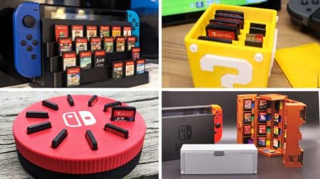 Best 3D Printed Nintendo Switch Game Cases​ STL files and 3D Models