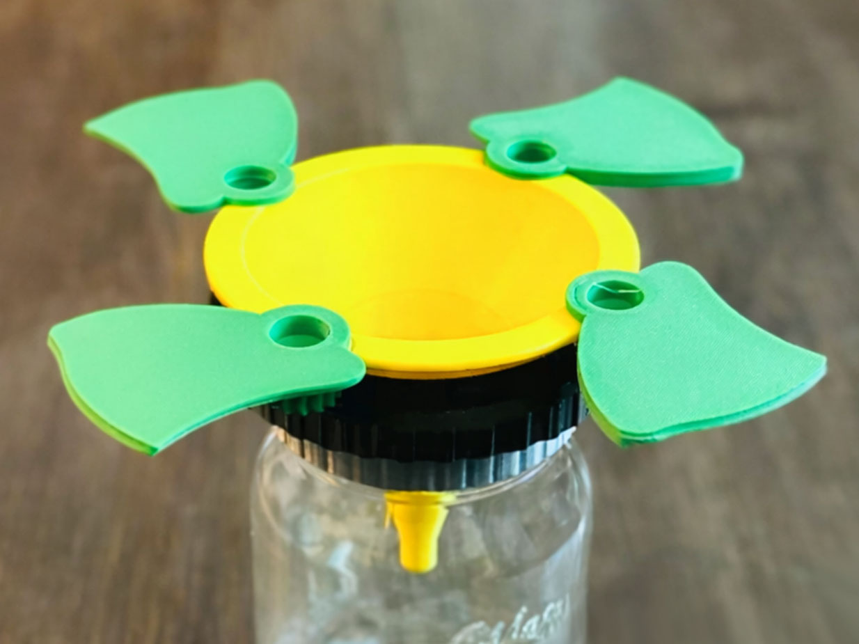 50 Useful 3D Printed Garden Tools and Accessories for 2026 10 wasp trap stl file