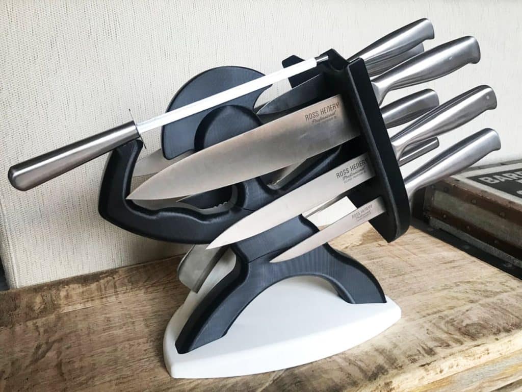 Knife Block 3d model