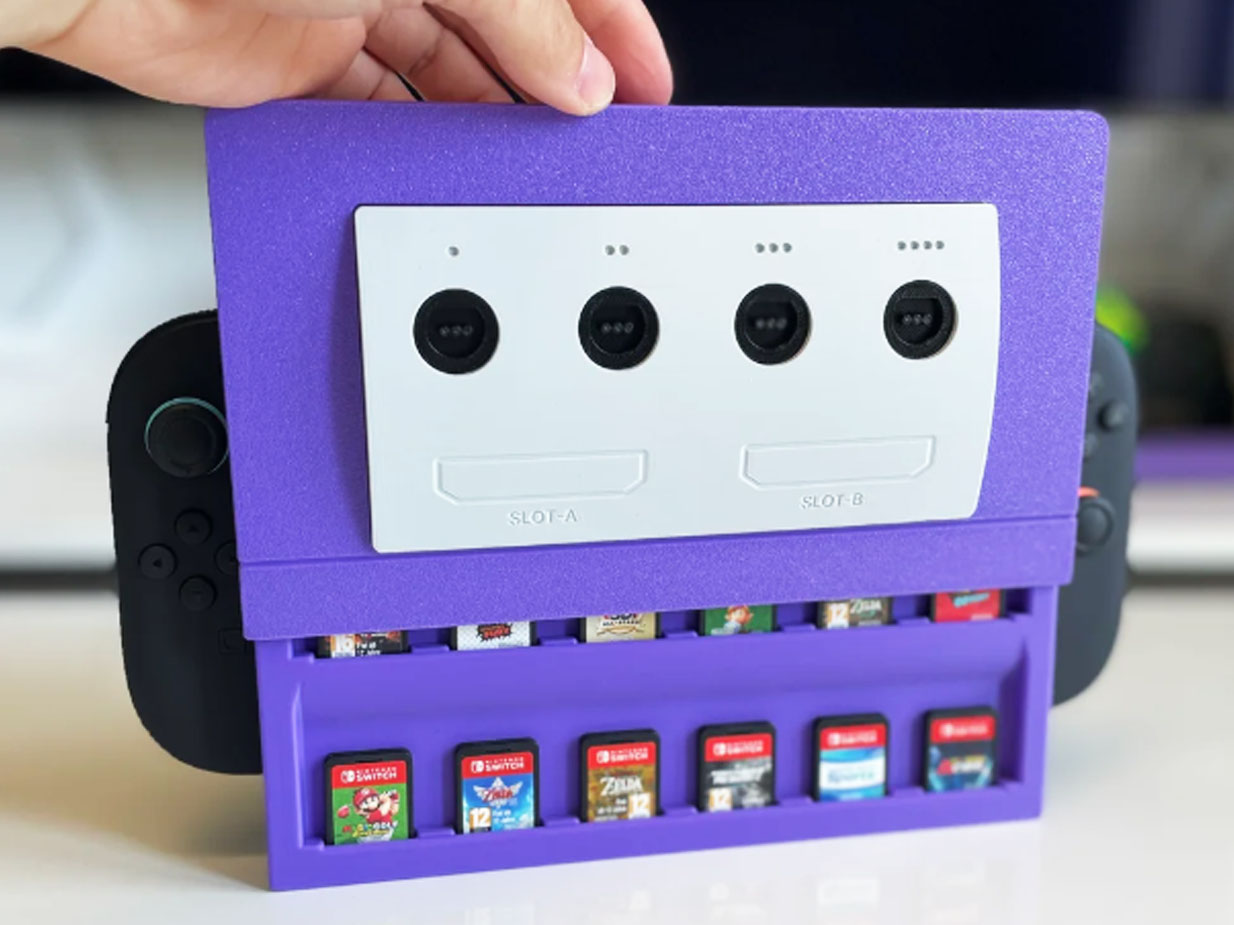 Nintendo Switch Gamecube Dock STL File