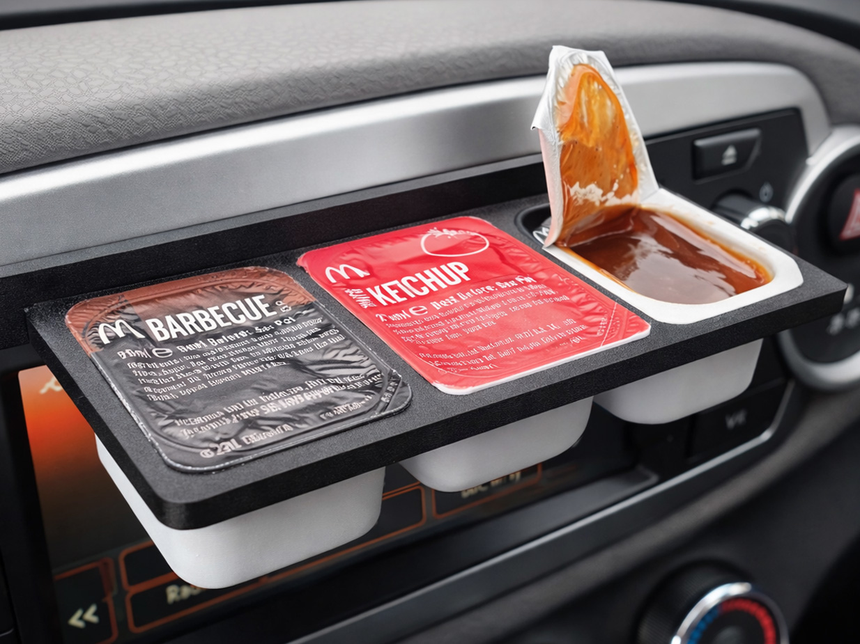Nugget Sauce Holder 3d print
