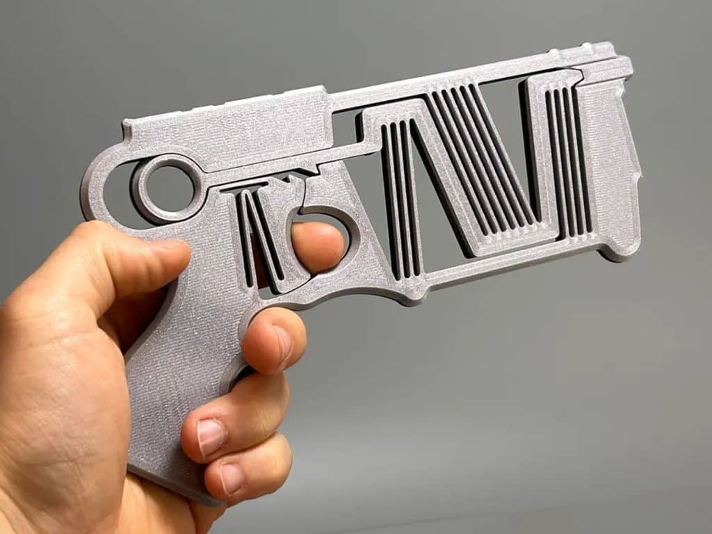 print in place One Piece Blaster​ 3d model