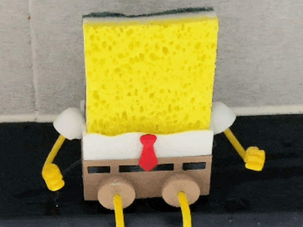 spongeobob squarepants sponge holder 3d print