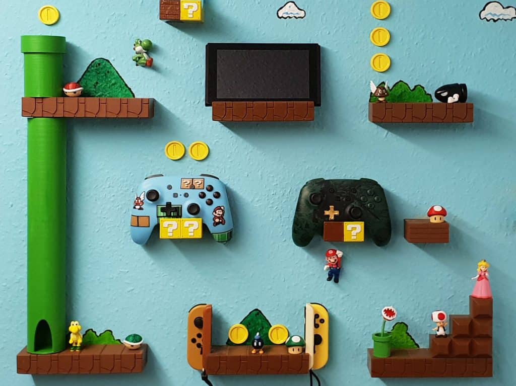 Nintendo Switch Wall Mount 3d print