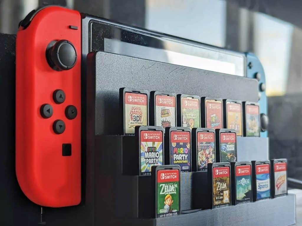 3d printed Switch Game Display Stand