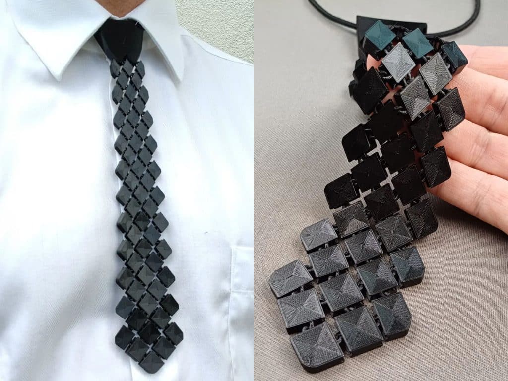 neck tie 3d model