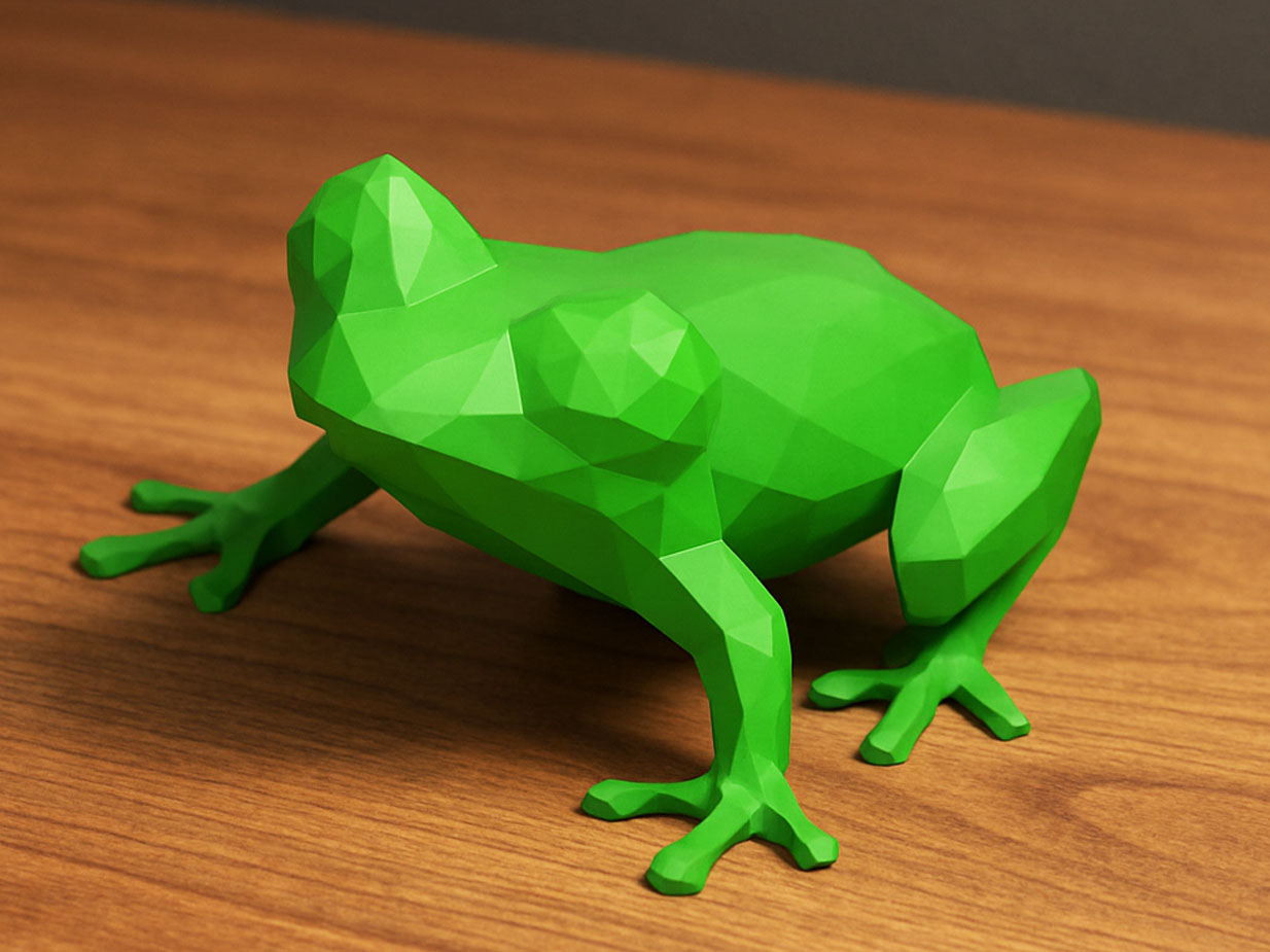 50 Easy Low Poly 3D Prints for Beginners in 2026 10 Low Poly Frog stl file