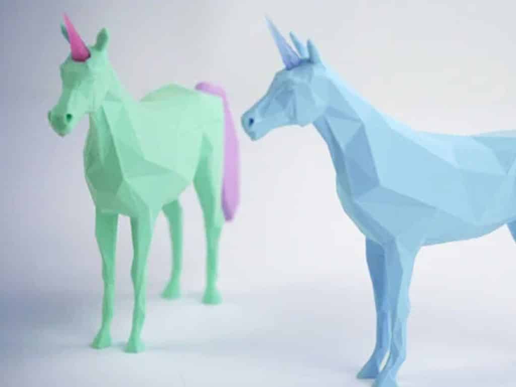 Low Poly Unicorn 3d model