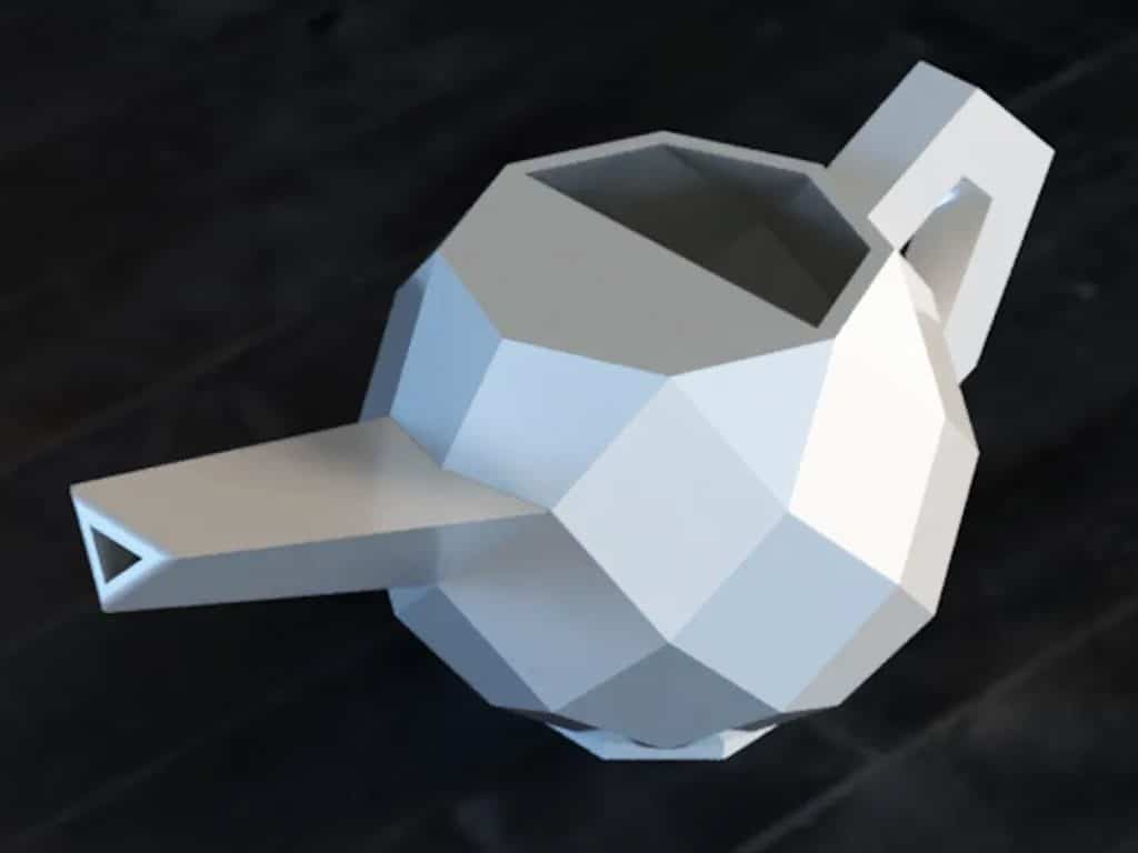 Low Poly Watering Can