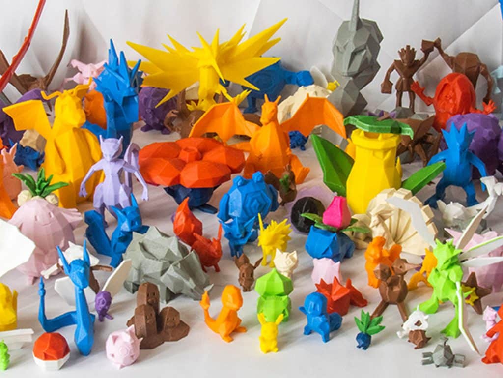 3d printed Pokemon Collection