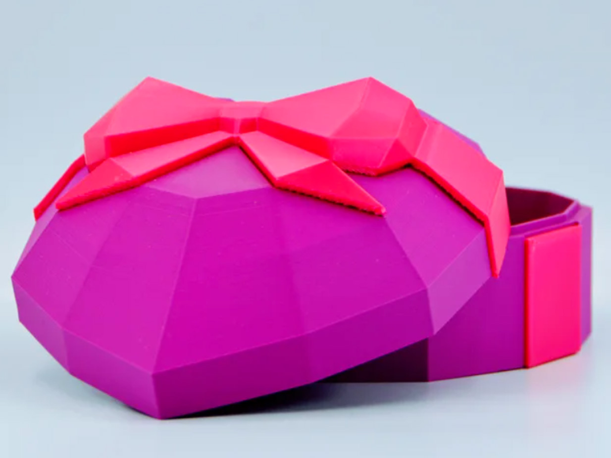 50 Easy Low Poly 3D Prints for Beginners in 2026 1 3d printed Heart Box