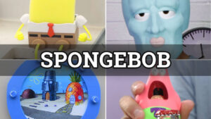 spongebob 3d prints