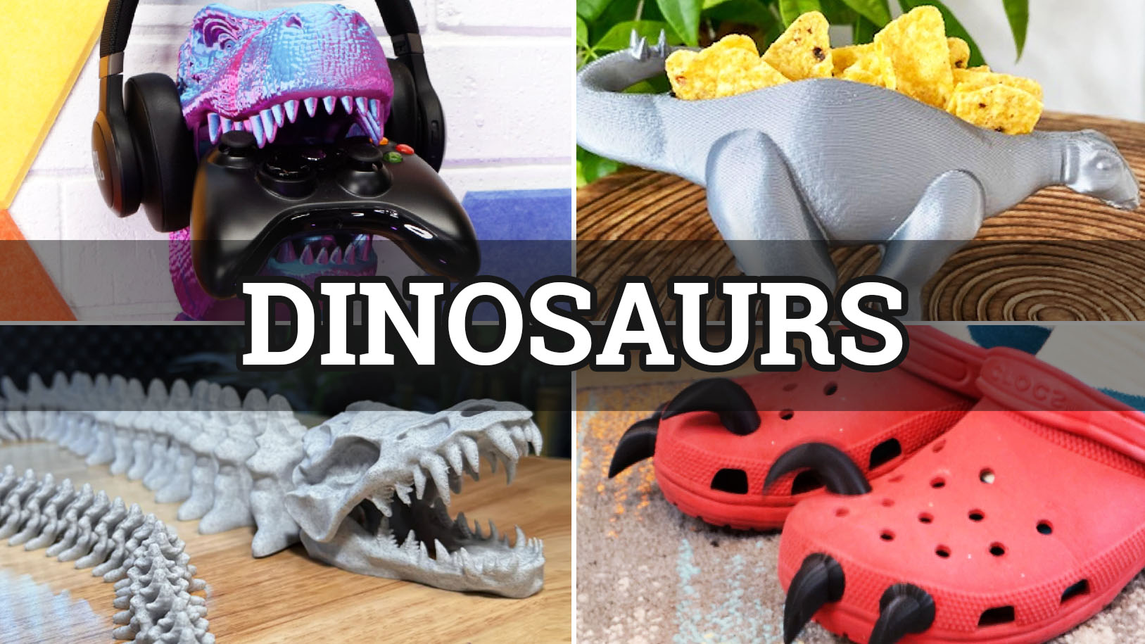 40 Best Dinosaur 3D Prints & STL Files