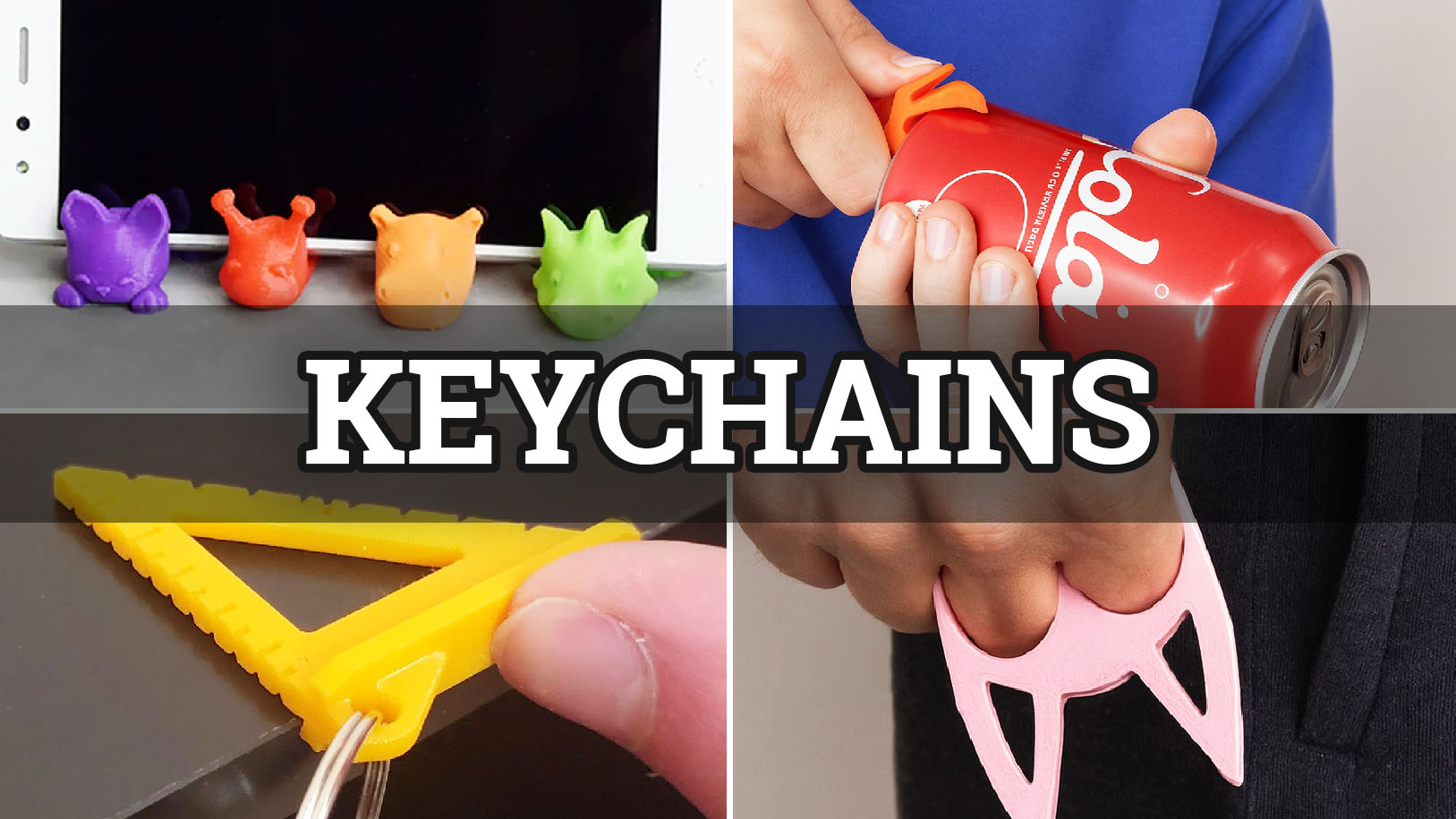 3d printed keychains stl file