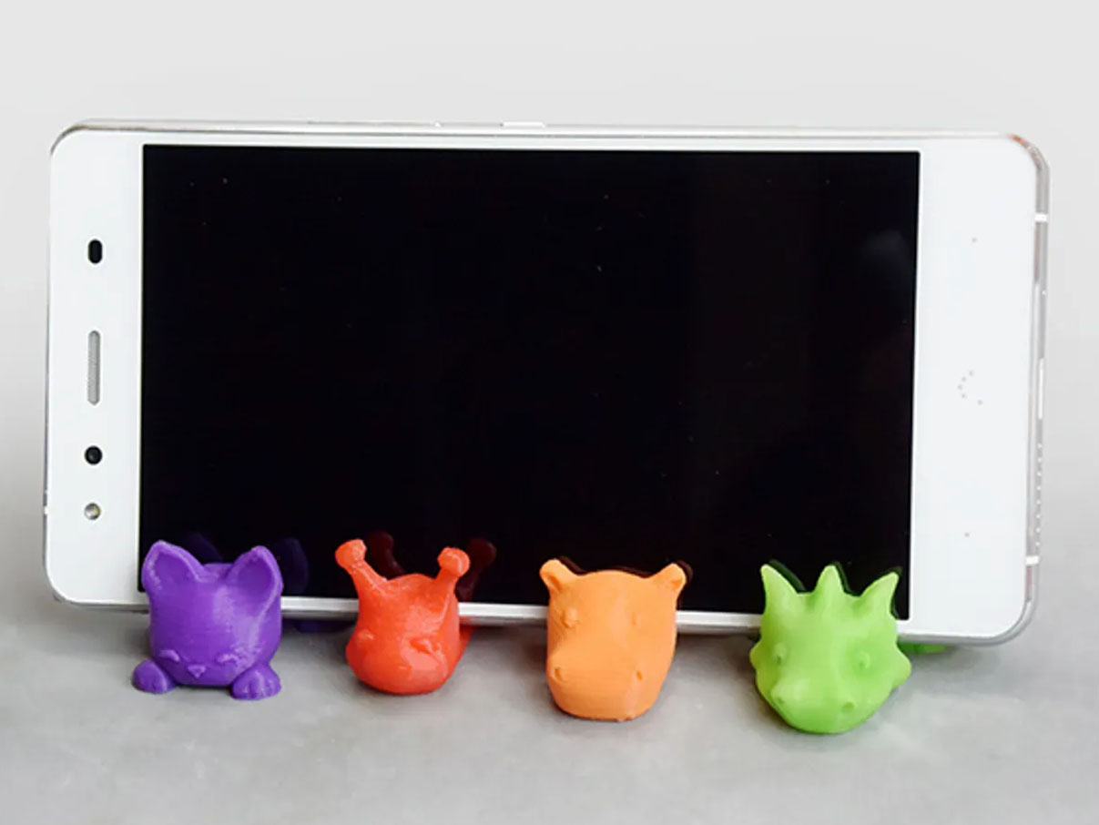 Animal Phone Stands STL File