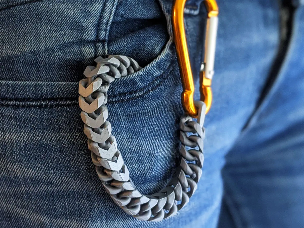 Franco Chain Keychain STL File