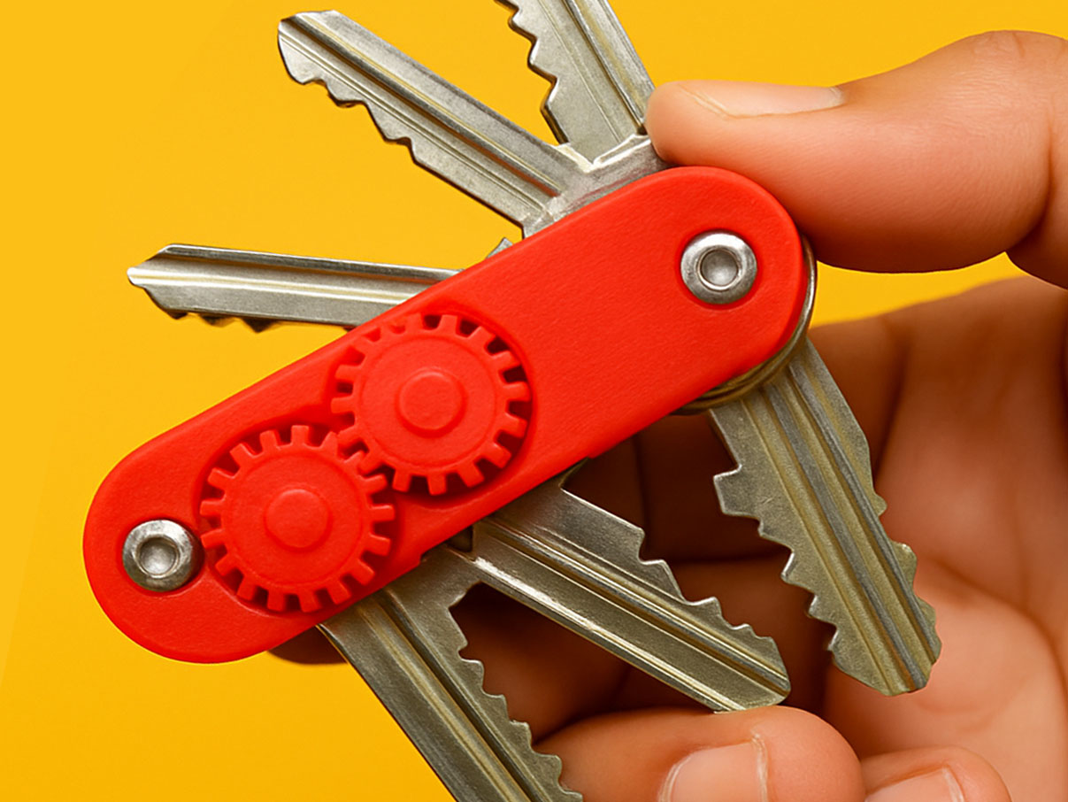Swiss Army Key Holder 3D Model