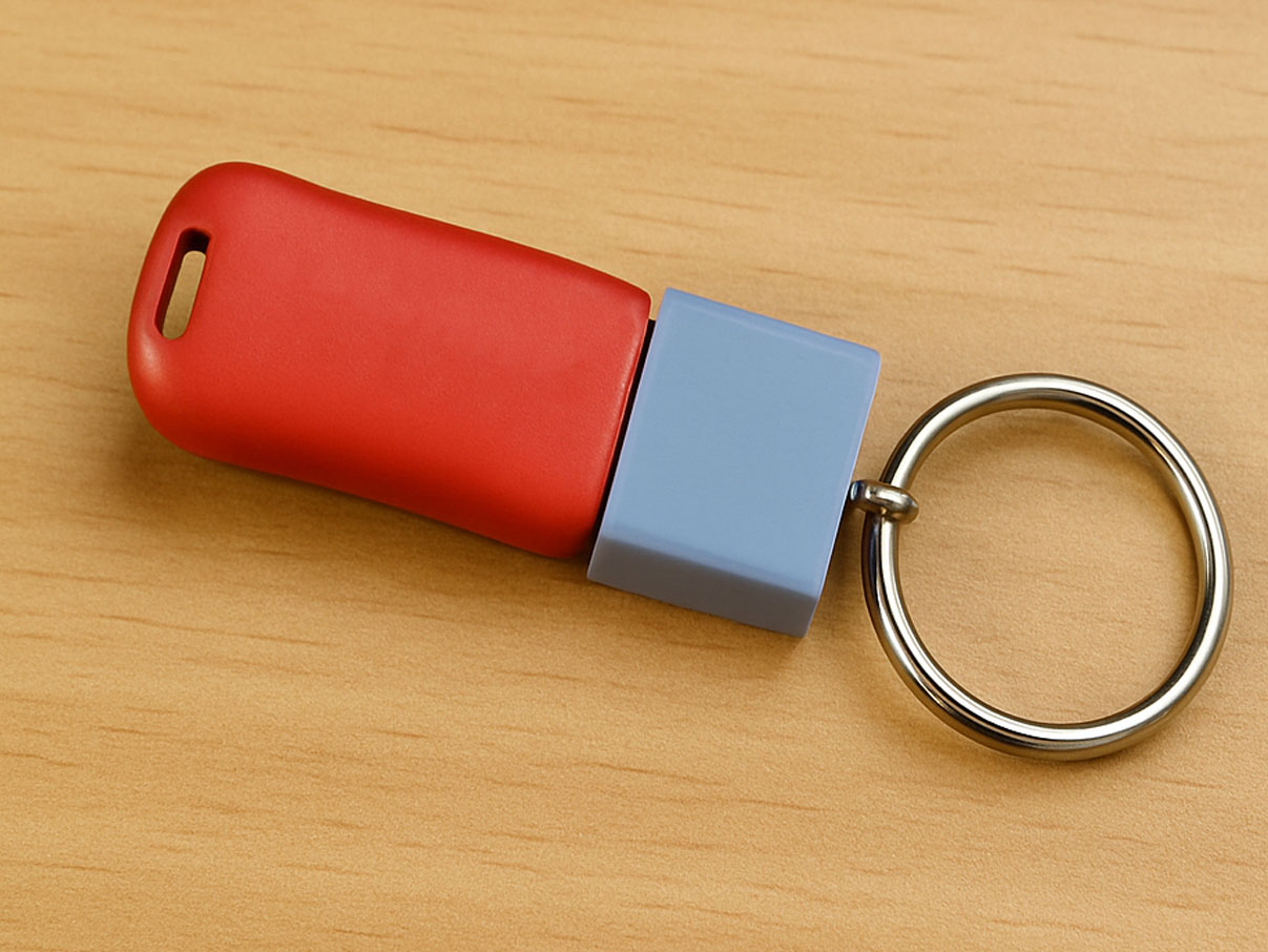 USB Keychain Cap Keyring 3D Print