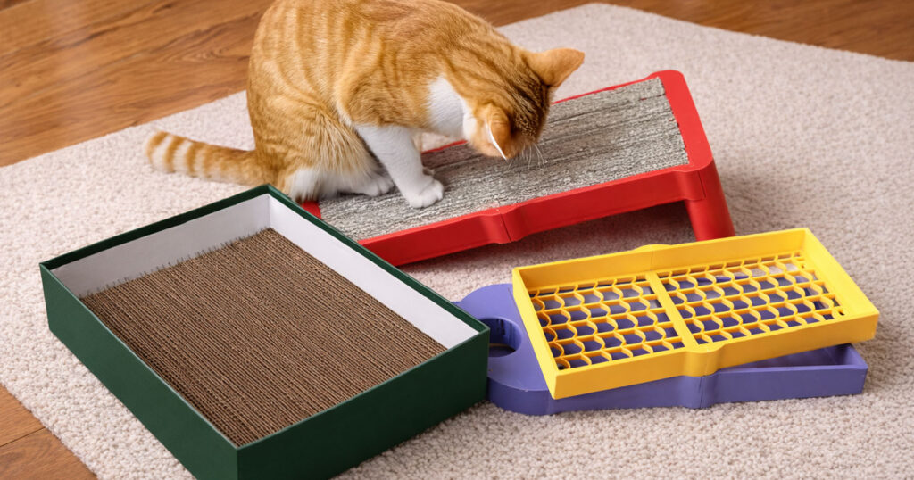 Kitty Cutter: 3D Printed Tool for DIY Cat Scratchers 2 how to make a diy cat scratcher
